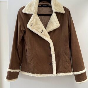 Pret a Porter Suede Jacket Size 40